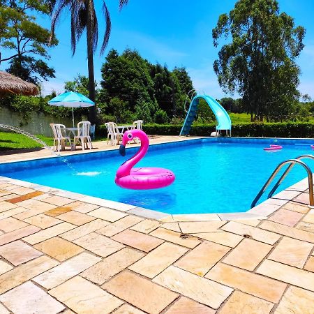 Casa De Campo Lazer Completo Paraiso De Reservas Naturais Em Sp Ibiúna エクステリア 写真